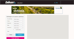Desktop Screenshot of cyklisticke.trasy.sk